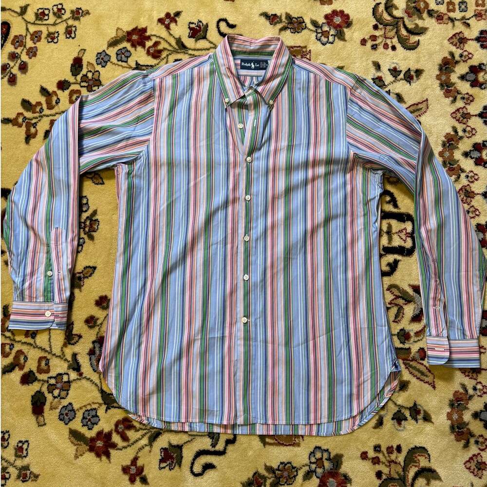 Vintage Polo Ralph Lauren Button Down Dress Shirt